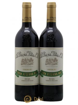 Rioja DOCa Gran Reserva 904 La Rioja Alta  2010 - Lot de 2 Bouteilles