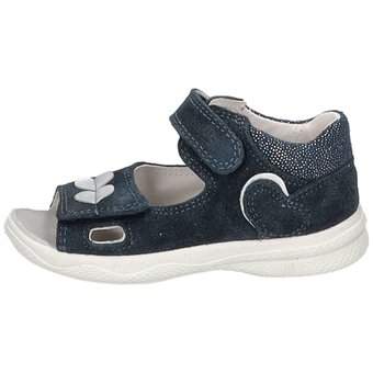 Superfit Polly Lauflern Sandale in blau