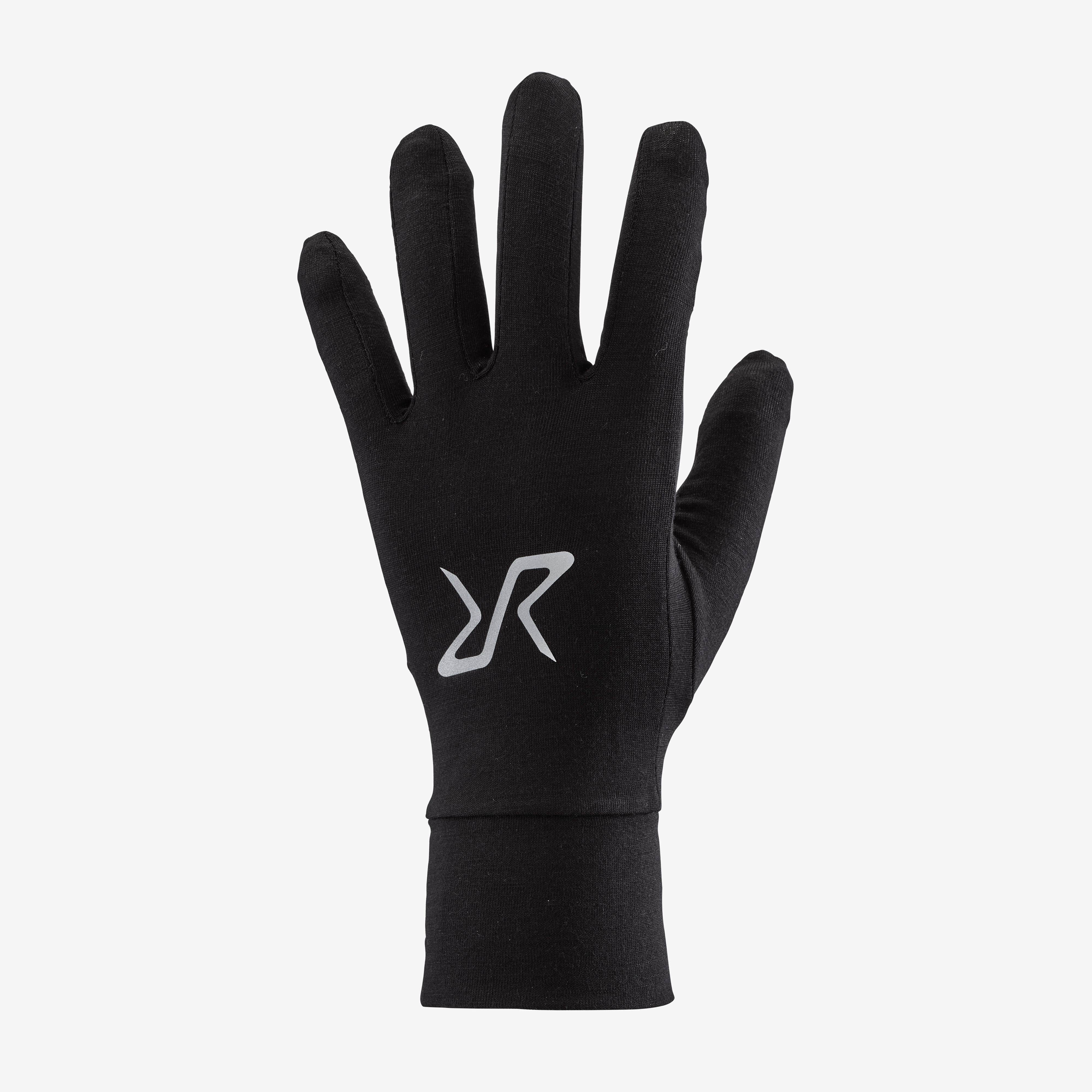 Wool Liner Glove Black