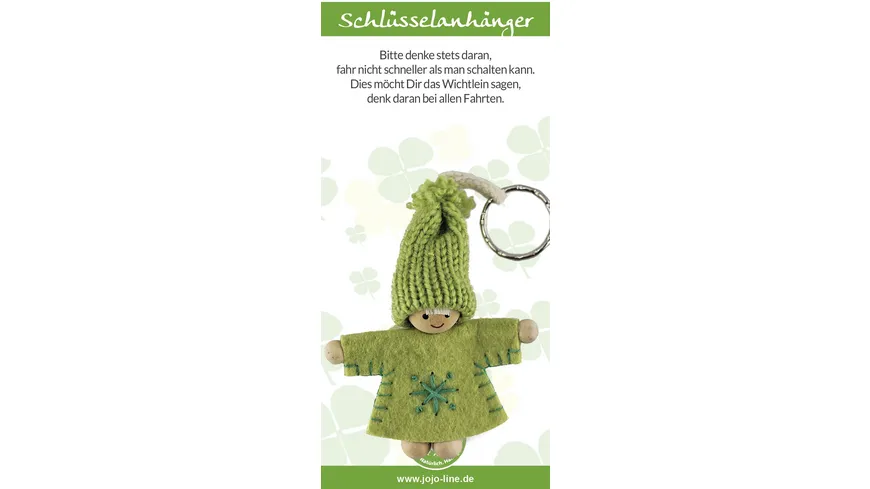 JOJO Glückswichtel Schlüsselanhänger 