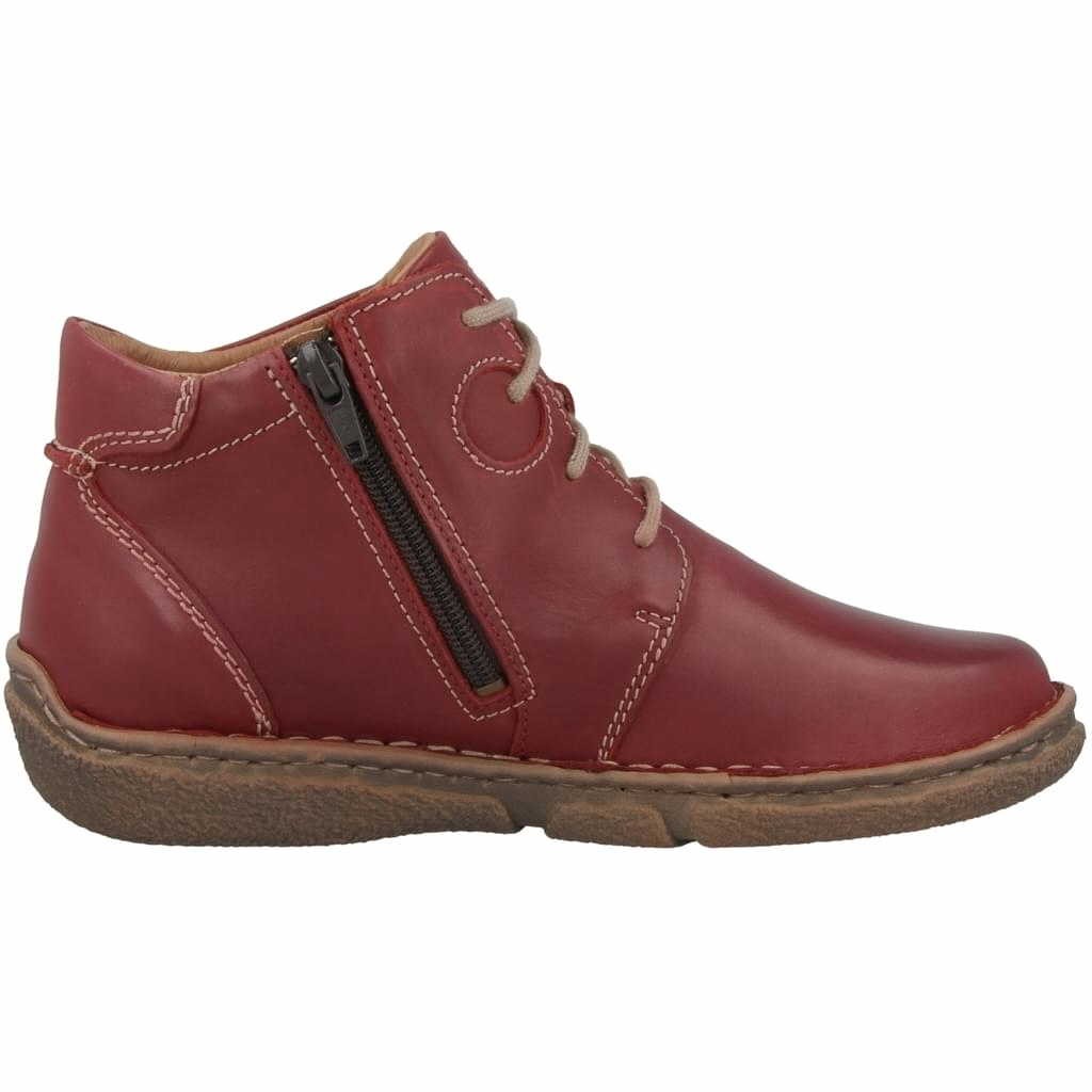 JOSEF SEIBEL Schnür-Stiefeletten rot NEELE 46