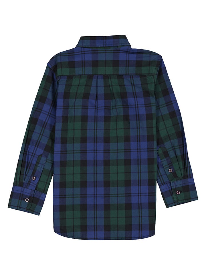 GAP Hemd in Blau/ Grün günstig kaufen