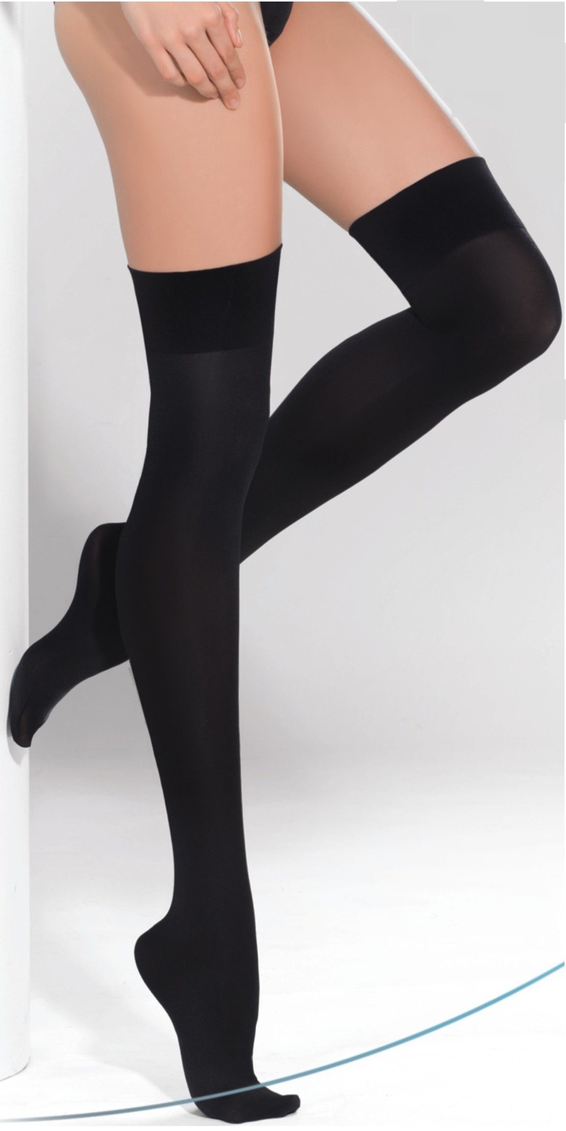 Divita-Mode Beinstulpen Overknee Overknees Kniestrümpfe Lang (1-St)