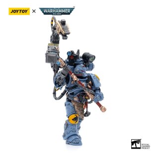 Warhammer 40k Actionfigur 1/18 Space Wolves Iron Priest Jorin Fellhammer 12 cm