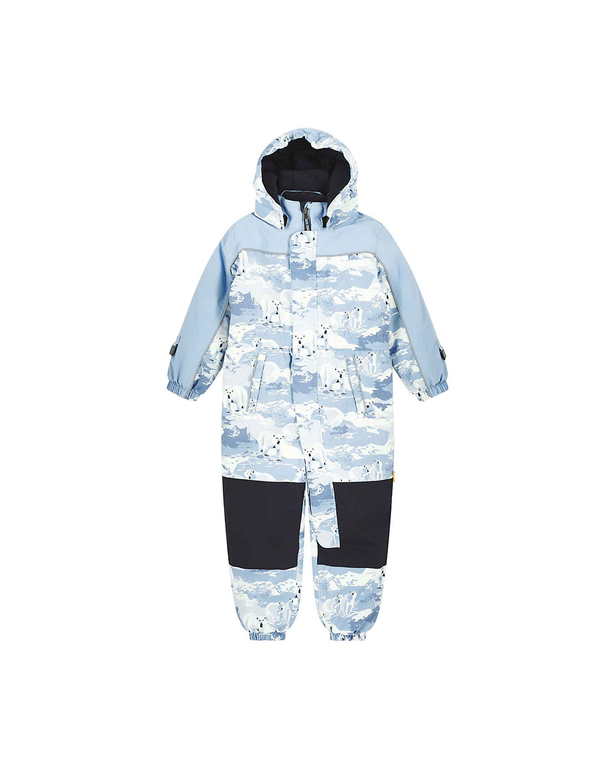 Schneeanzug Outerwear, Softbund, abnehmbare Kapuze, Reflektor, gefüttert Schneeanzüge