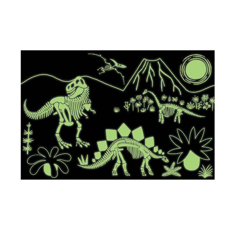 Puzzle phosphorescent Dinosaures 100 pièces Mudpuppy