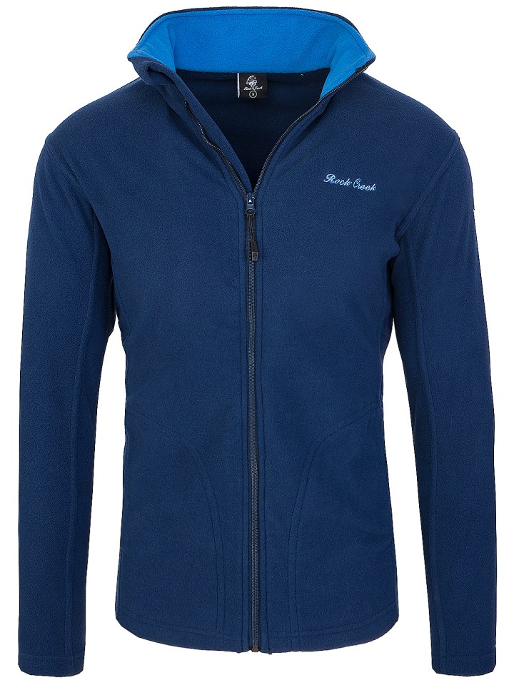 Rock Creek Fleecejacke in Navy günstig kaufen