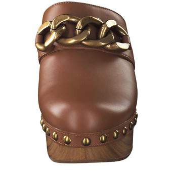 Michael Kors Scarlett Clogs in beige