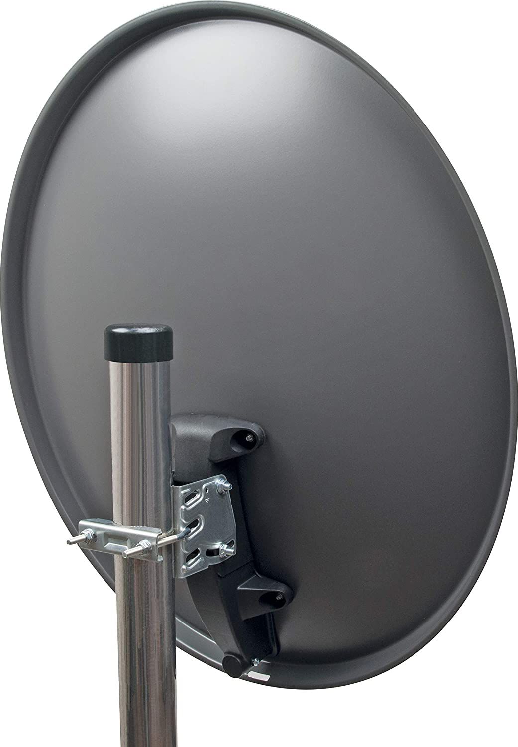 Schwaiger 714487 anthrazit 55 cm Stahl-Spiegel set