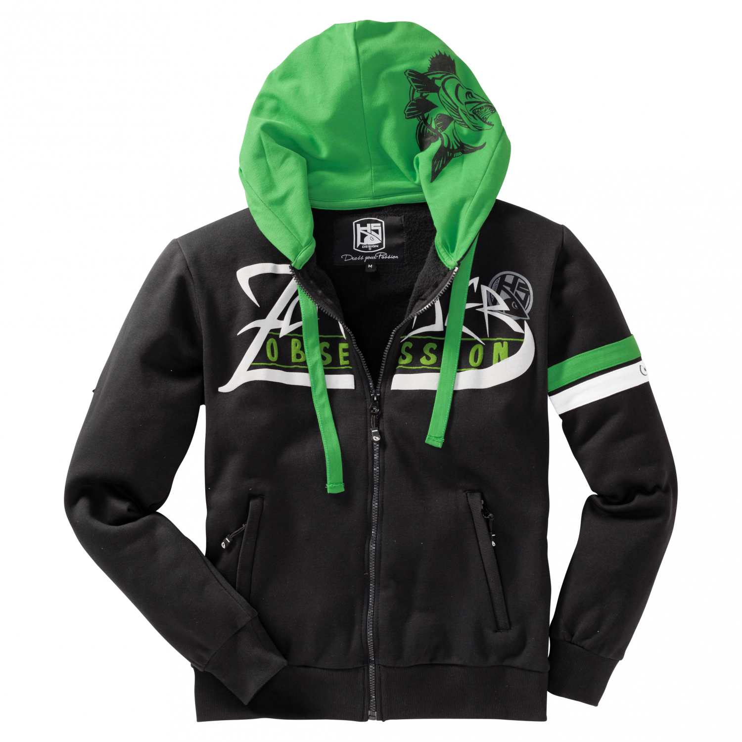 Hotspot Herren Kapuzen-Sweatjacke Zander Obsession