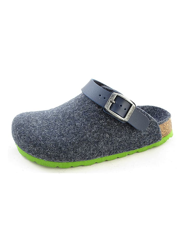 Fischer Markenschuh Clogs in Blau günstig kaufen 26
