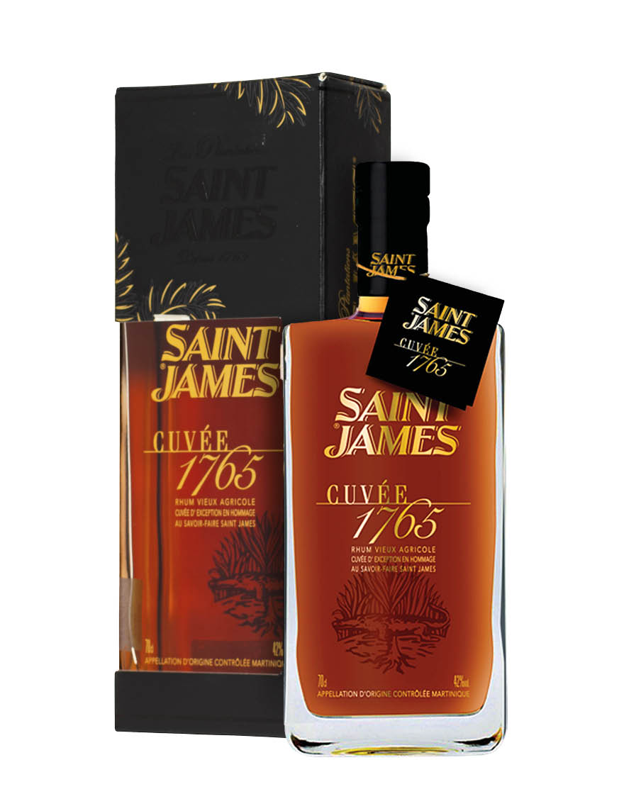 Martinique AOC Rhum Vieux Agricole Cuvée 1765 Saint James 0,7 ℓ, En Étui