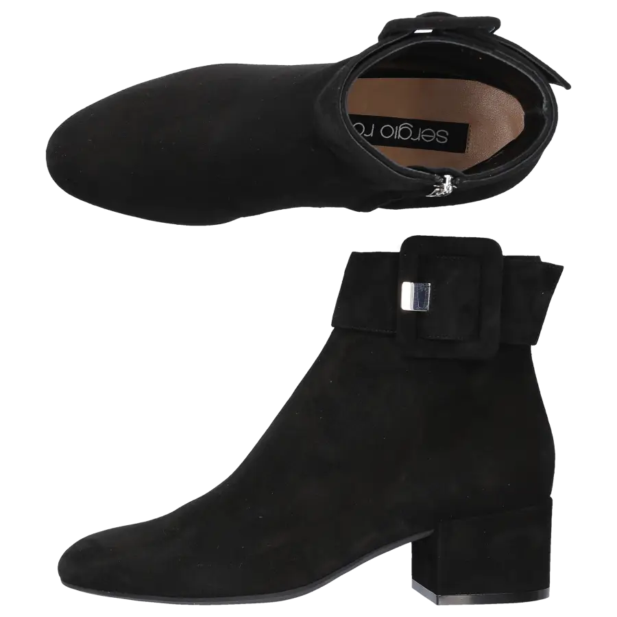 Sergio Rossi - Stiefeletten SR MIA 045 Wildleder - schwarz