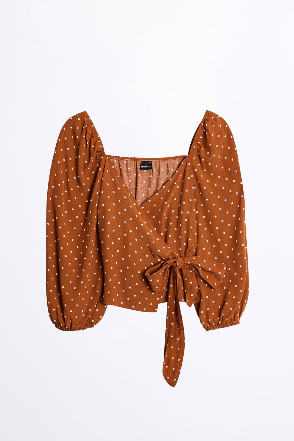 Beata wrap top
