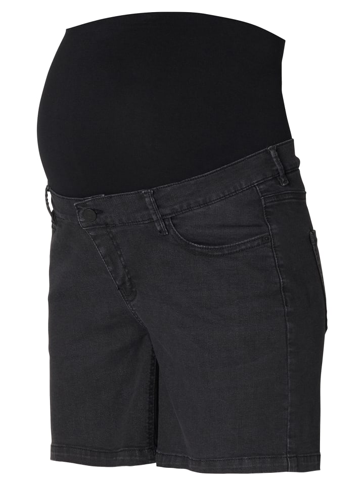 Noppies Umstandsshorts Jeans Jamie in Black Denim günstig kaufen