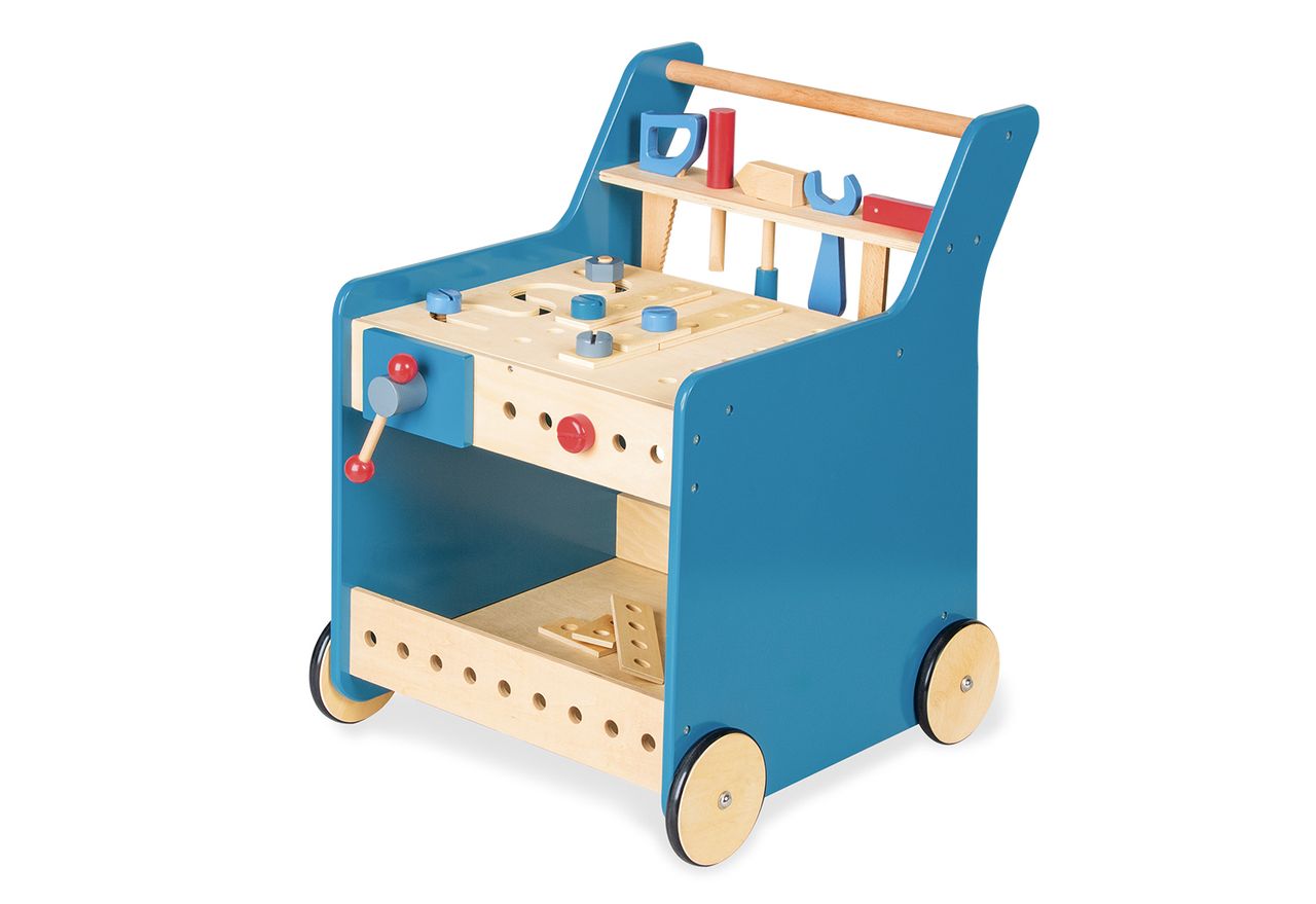 Pinolino Kinderträume Pinolino Werkzeugwagen Kalle, blau