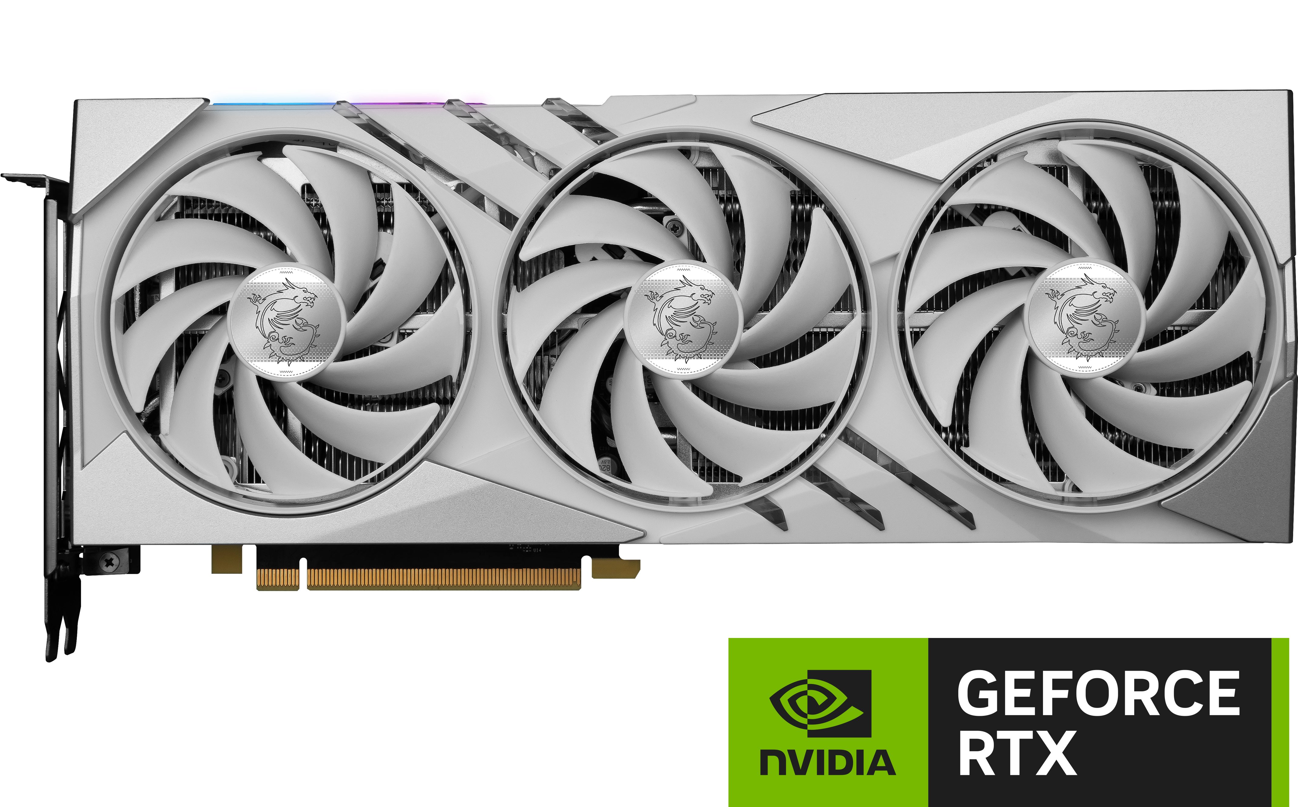 MSI RTX 4060 Ti GAMING X SLIM WHITE 16G Grafikkarte (16 GB, GDDR6)