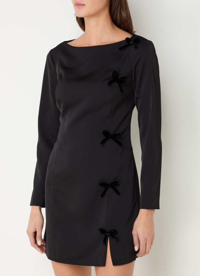 Vestido corto French Connection Fenix con apliques