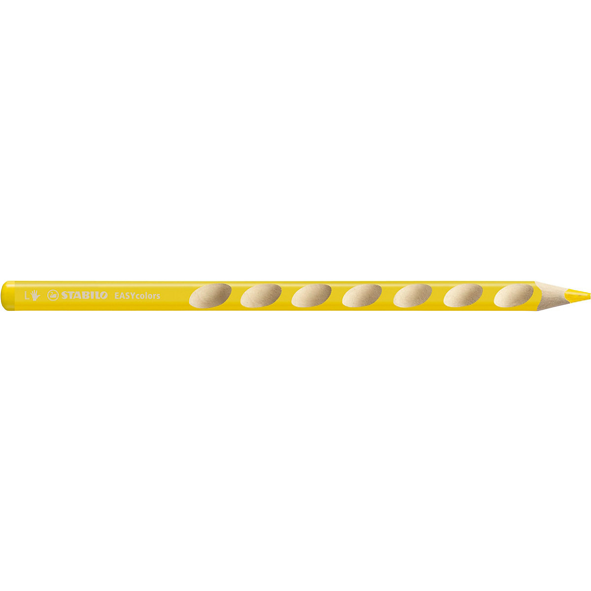 Buntstifte EASYcolors Linkshänder, 12 Farben, inkl. Spitzer