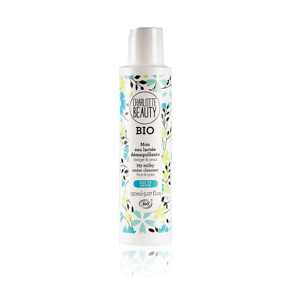 Charlotte Bio Mon eau lactée démaquillante Eau lactée démaquillante