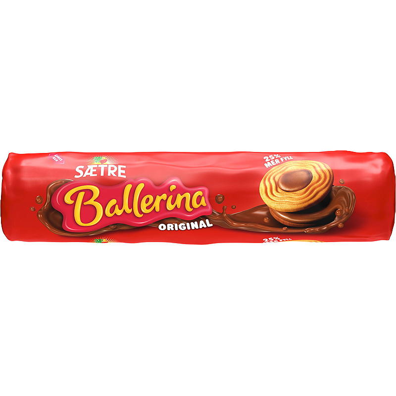 Sætre Ballerina 205 g Nougat
