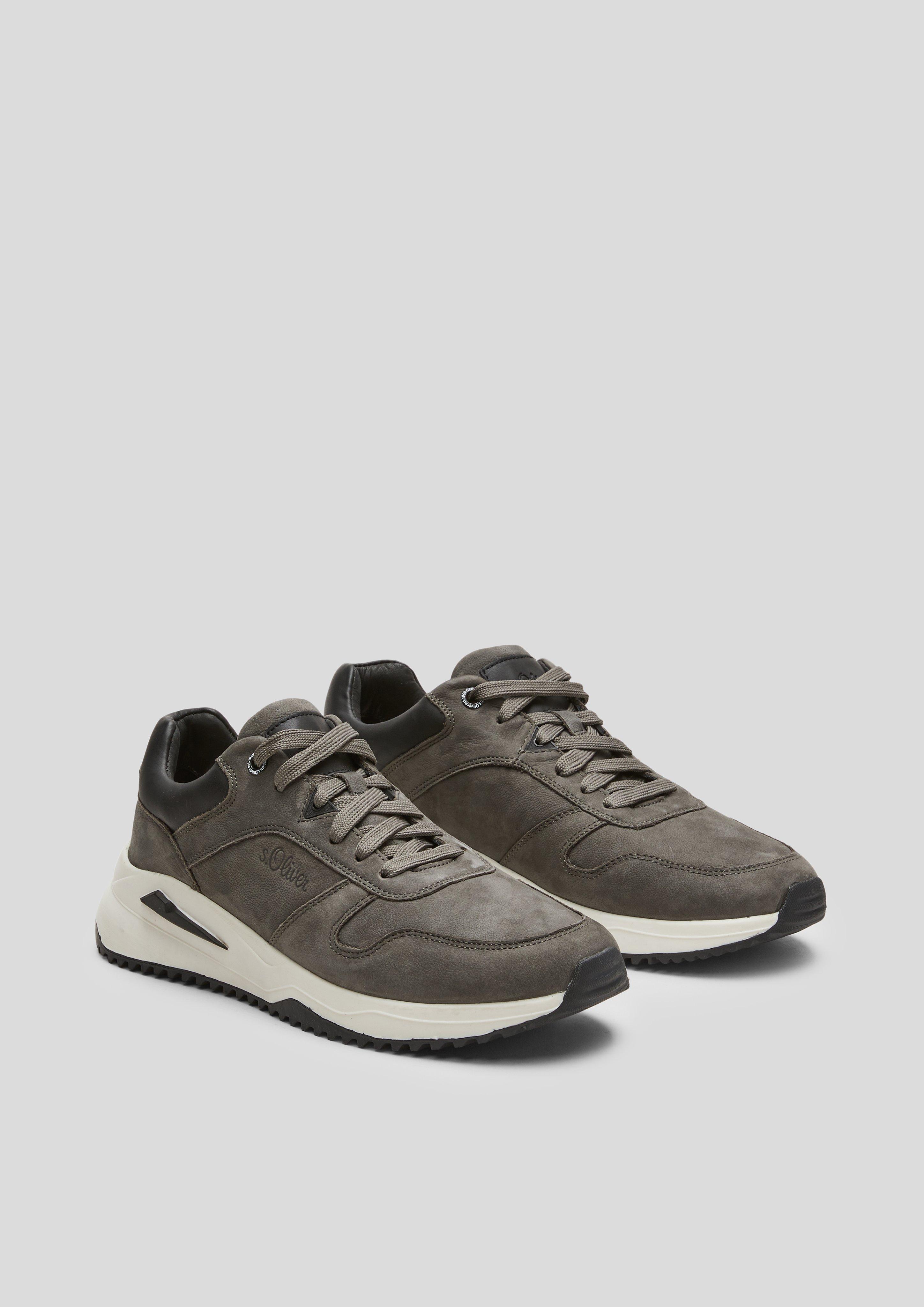 Sneaker mit Leder  102.107.106.13610-235