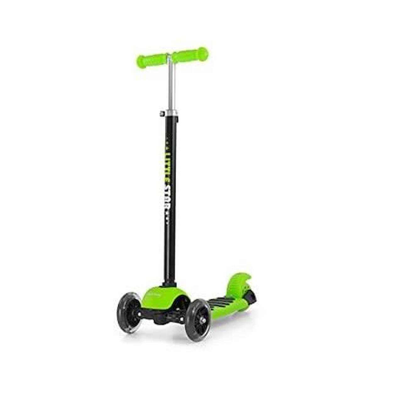 Milly Mally Little Star Trottinette Pousse-Pied 3 en 1 VERT vert