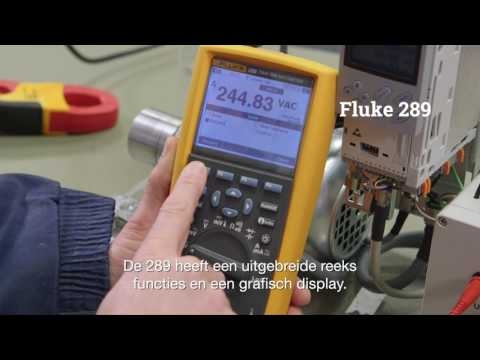 Fluke 3947801 289/EUR Digitales Effektivwert-Multimeter mit Datenprotokollierung und Trenderfassung
