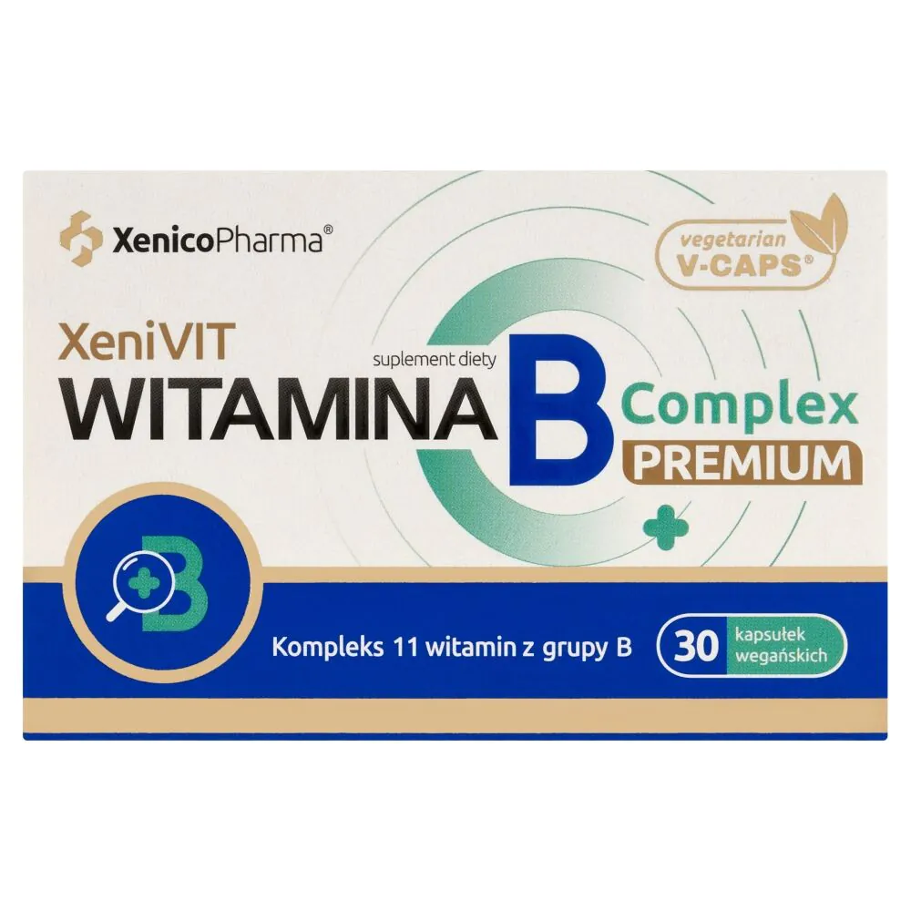 „Xenivit“ vitamino B kompleksas Premium, kapsulės