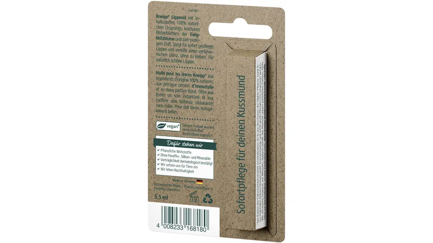 Kneipp Lippenöl Ewigkeitsblume 5.5 ml