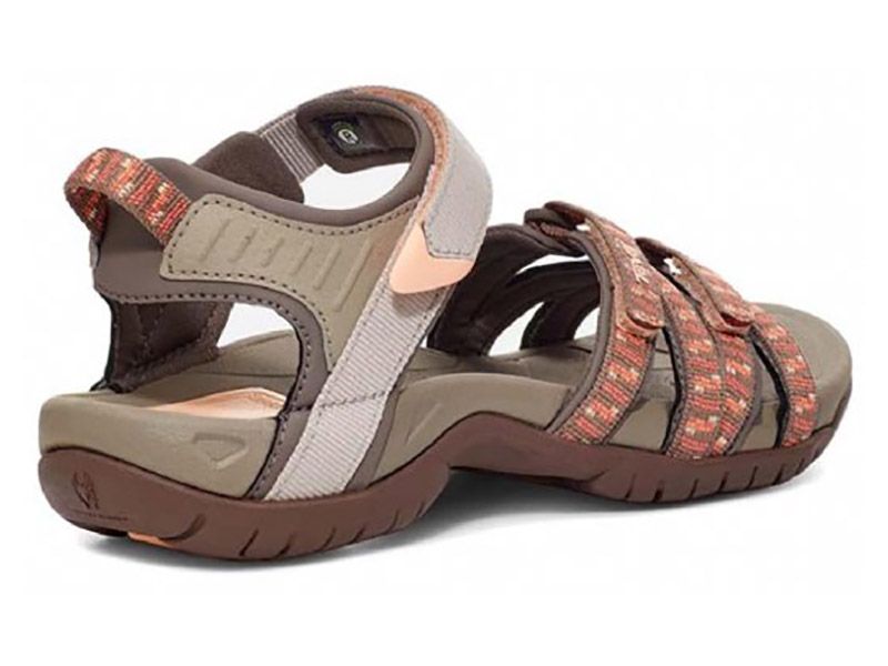 Teva Tirra Stacks Tan/Orange Damen Sandalen