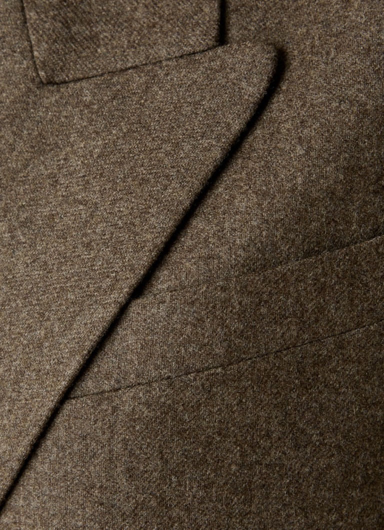 Vlněné sako Isabel Marant Natalia s dvouřadým zapínáním a ramenními vycpávkami