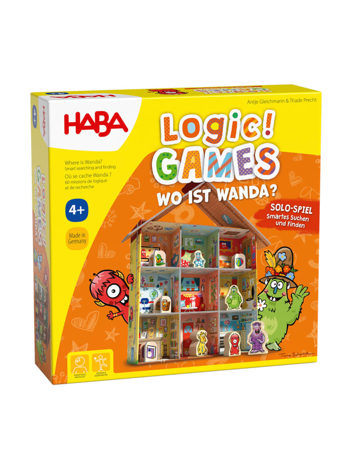 Haba Lernspielzeug Logic! GAMES - Wo ist Wanda? in mehrfarbig günstig kaufen onesize