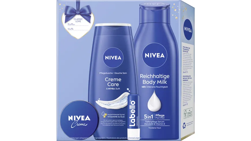 NIVEA Geschenkset Classic Love
