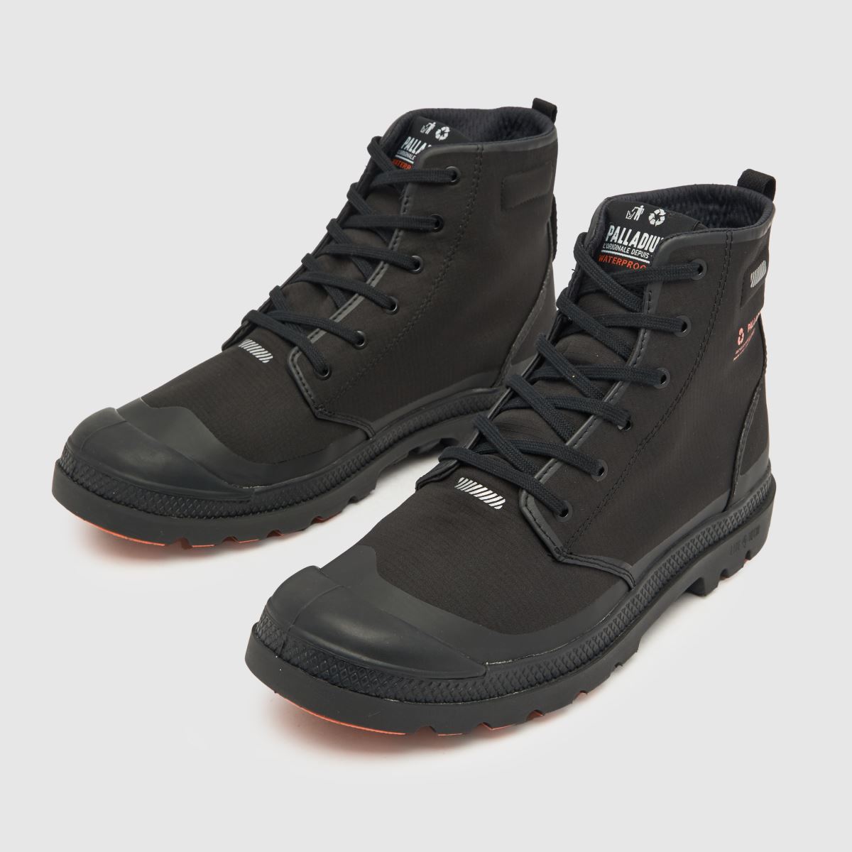 Palladium – Rcyl Lite WP – Svarta och orangea träningsskor