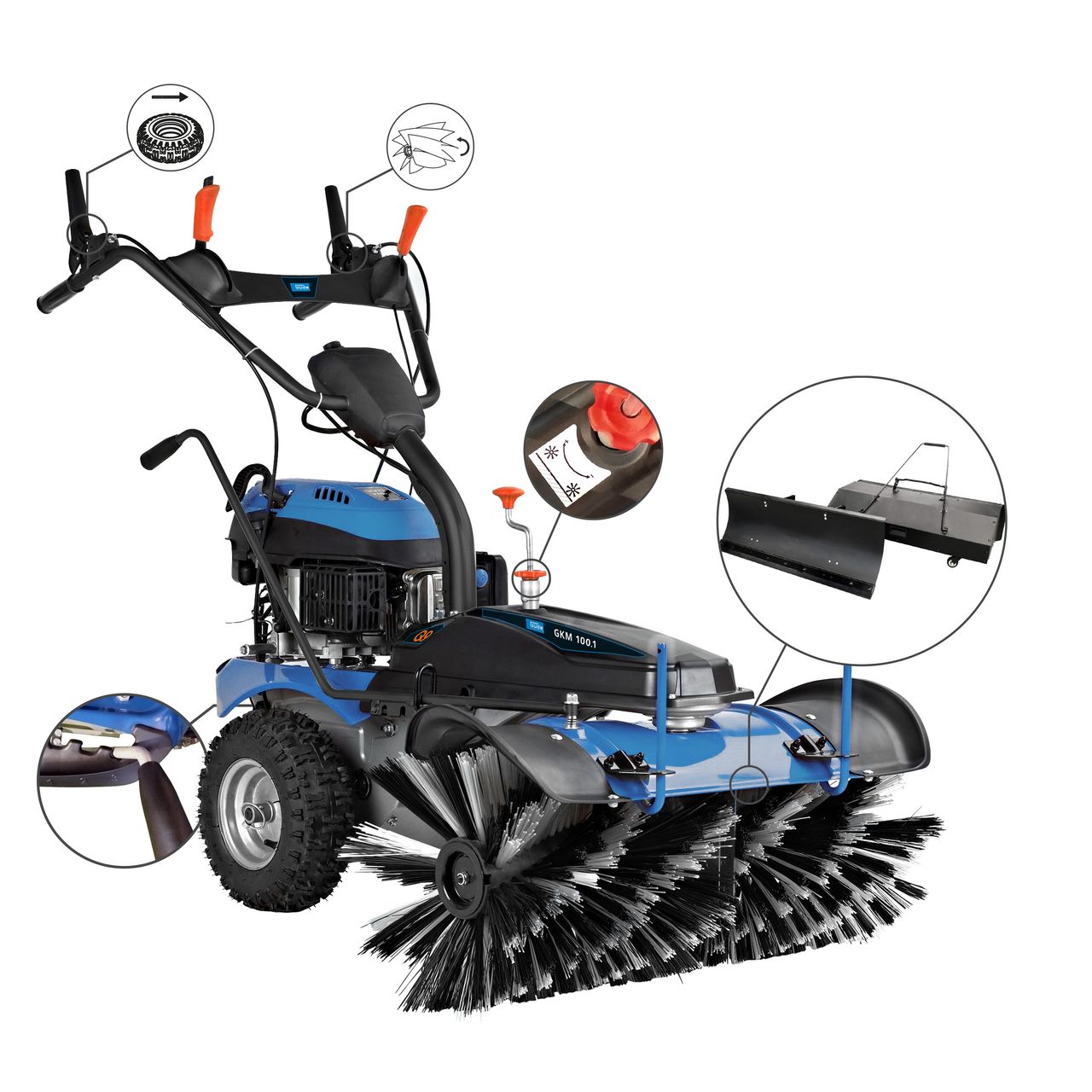 Güde Kehrmaschine GKM 100.1