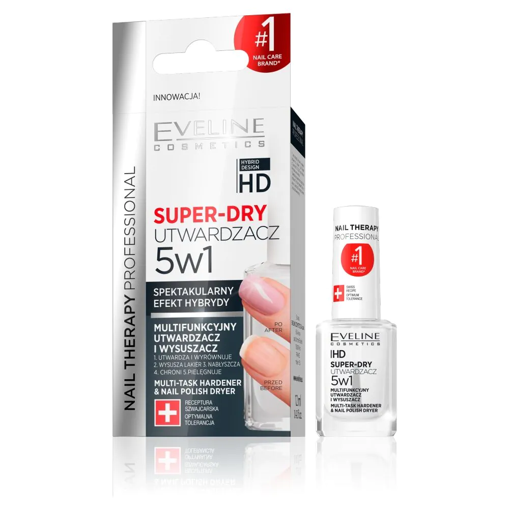 Eveline Nail Therapy Σκληρυντικό και στεγνωτήριο νυχιών 5 σε 1