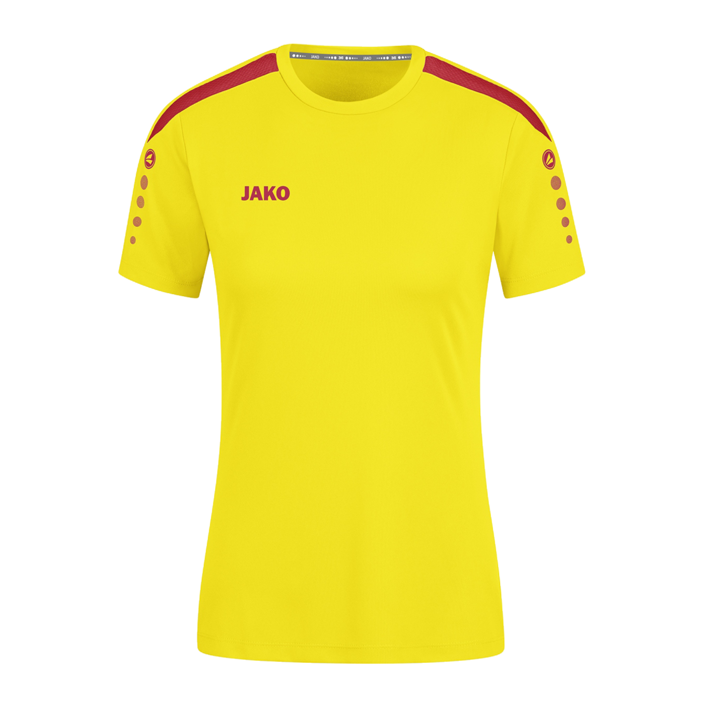 JAKO Power Trikot Damen Gelb Rot F302