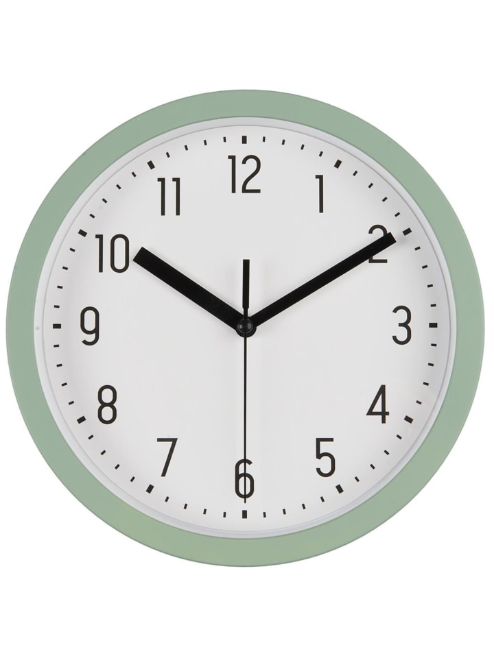 IB Laursen Wanduhr Classic in verschiedenen Farben in grün günstig kaufen onesize