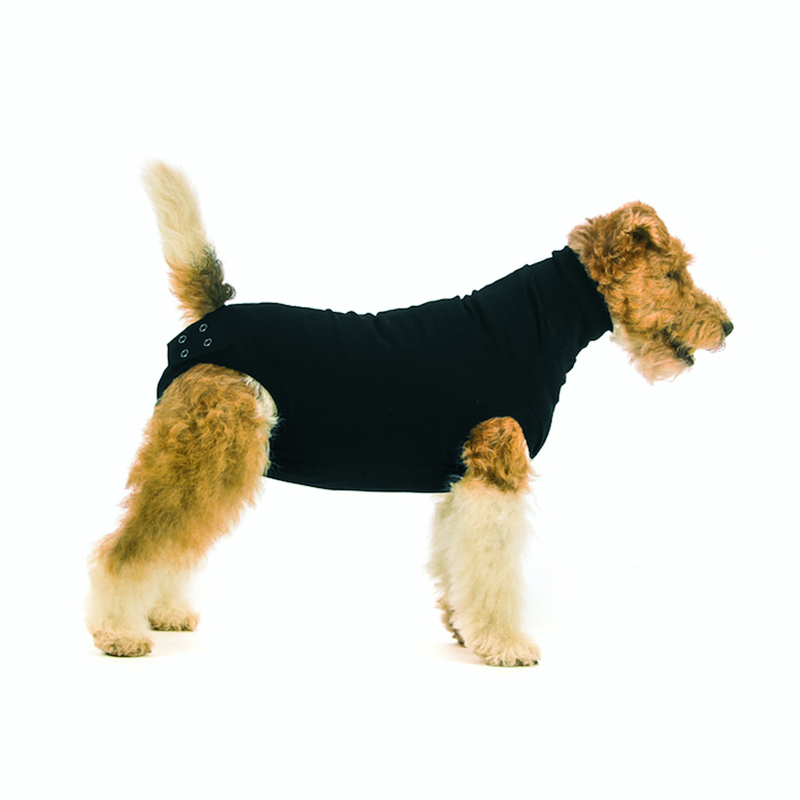 Trovet Hundepullover Trovet Hundebody Recovery Suit schwarz M