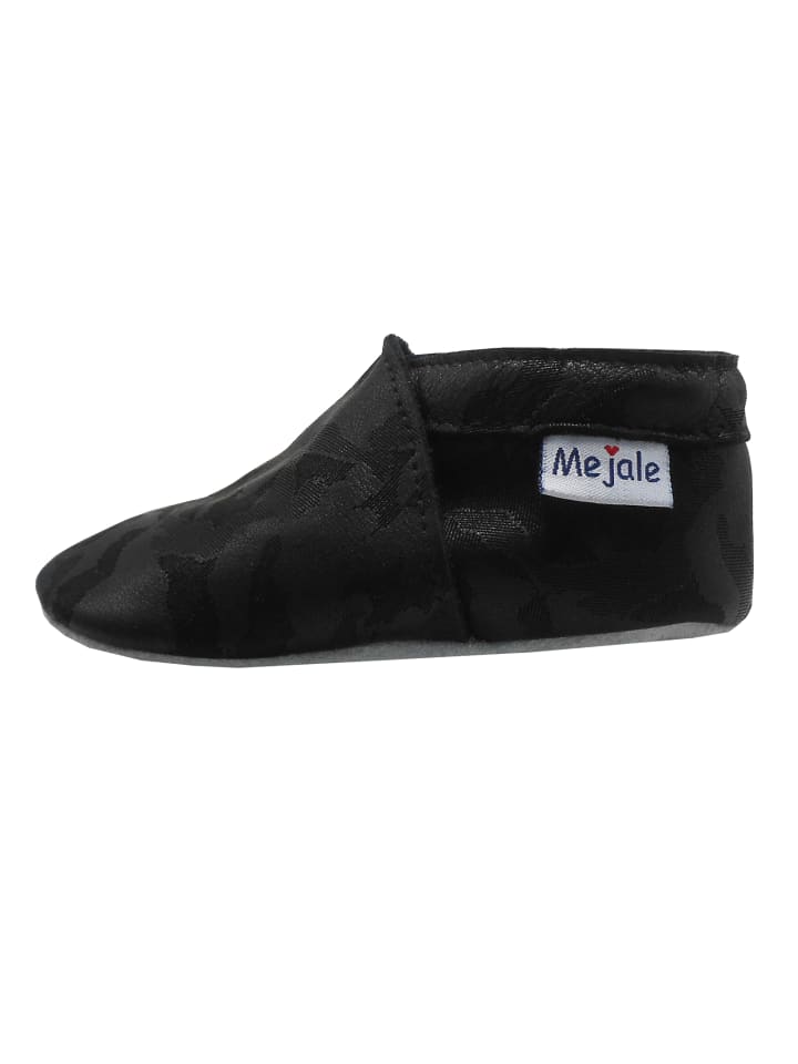 Yalion Baby Krabbelschuhe in Schnitzerei Schwarz günstig kaufen