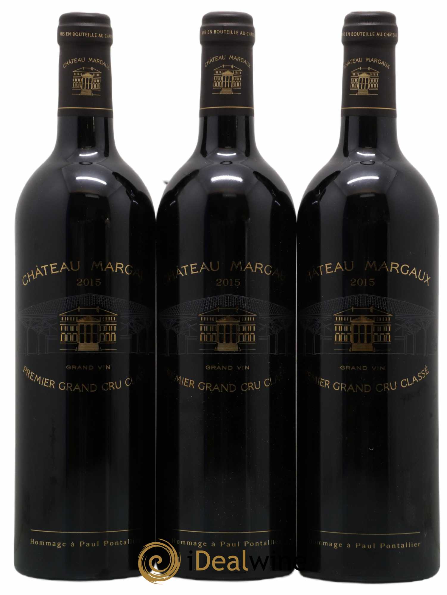 Château Margaux 1er Grand Cru Classé  2015 - Lot de 6 Bouteilles