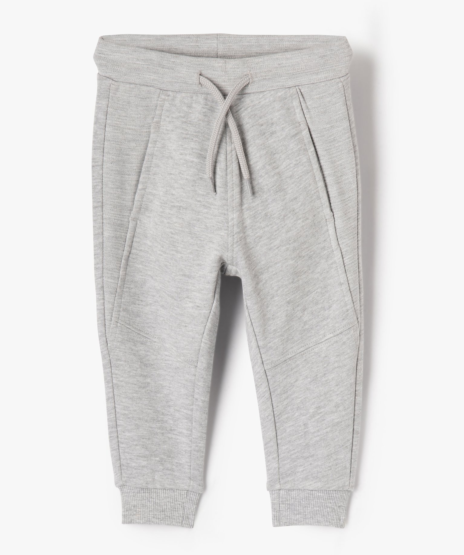 Pantalon de jogging bébé Garçon avec poches fantaisie gris | GEMO