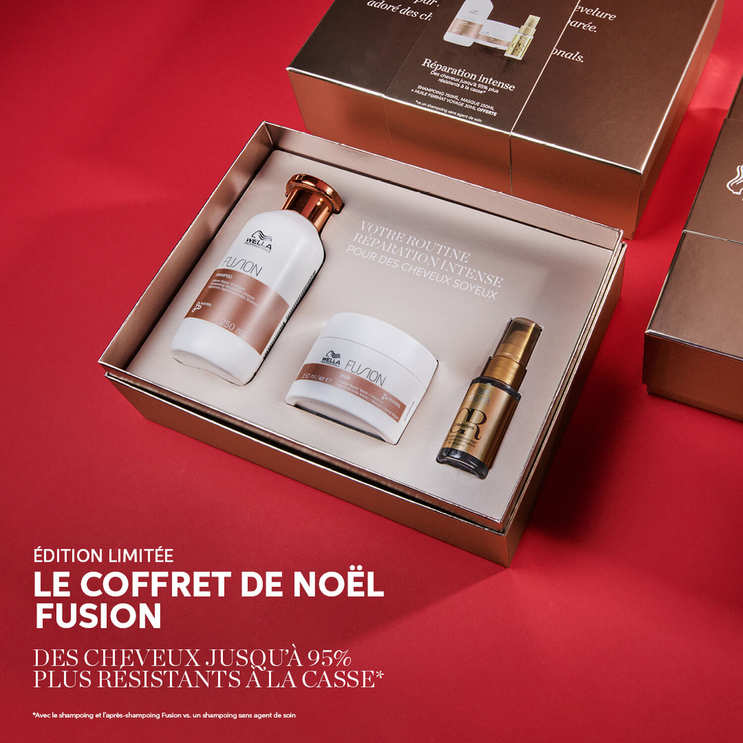 Wella Fusion Coffret Réparation Intense - 3 Produits