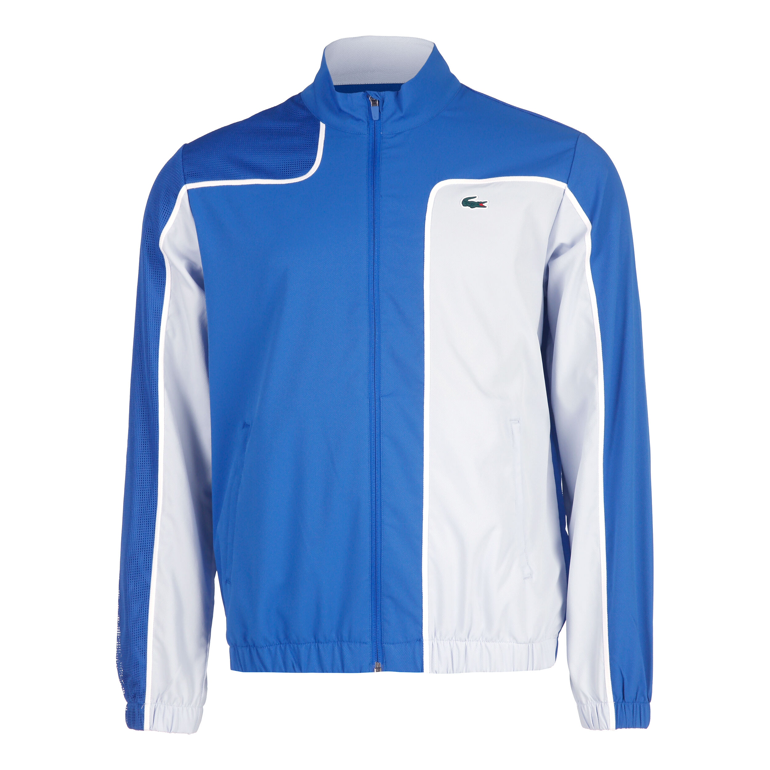 Tennis Overall Colourblock Trainingsanzug Herren - Blau, Weiß