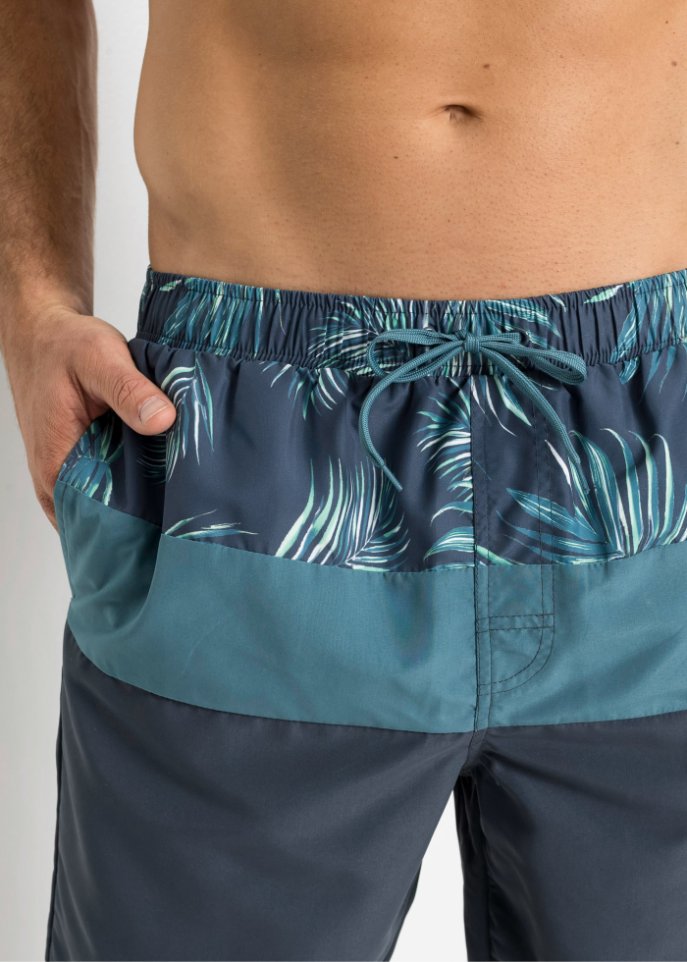Badeshorts Herren aus recyceltem Polyester