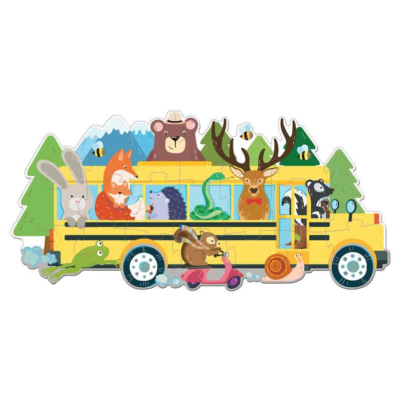 Sassi Puzzle bus des animaux