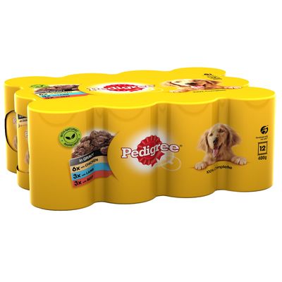 Pedigree Adult Selection Multipack 12 x 400 g