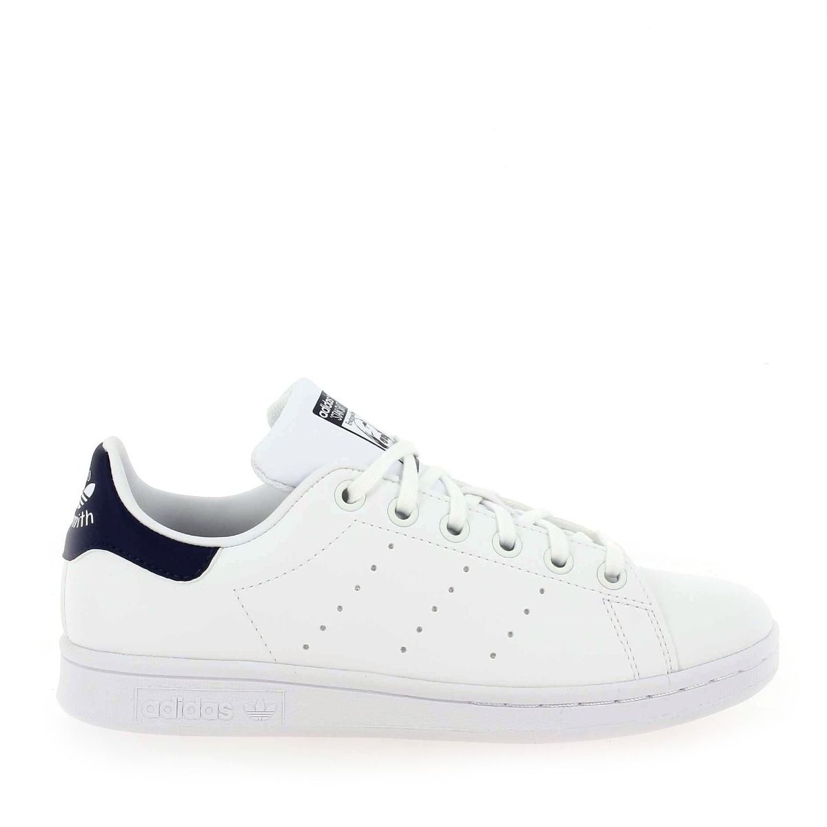 Adidas Originals  STAN SMITH JUNIOR - Blanc Marine