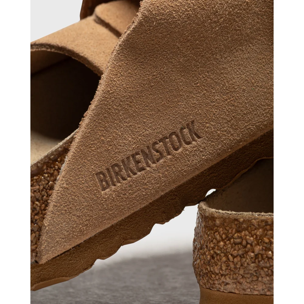 Birkenstock Kyoto VL Soft Suede Nubuck Clay 1022351 / braun
